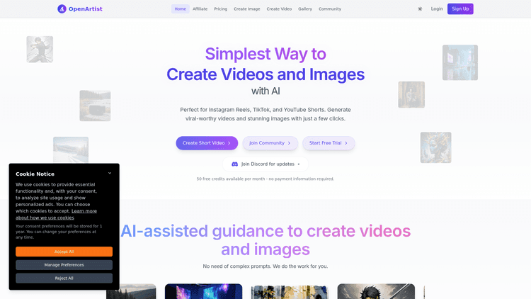 Openartist - 1