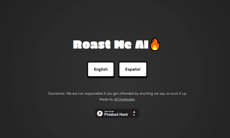 Roast Me AI - 1