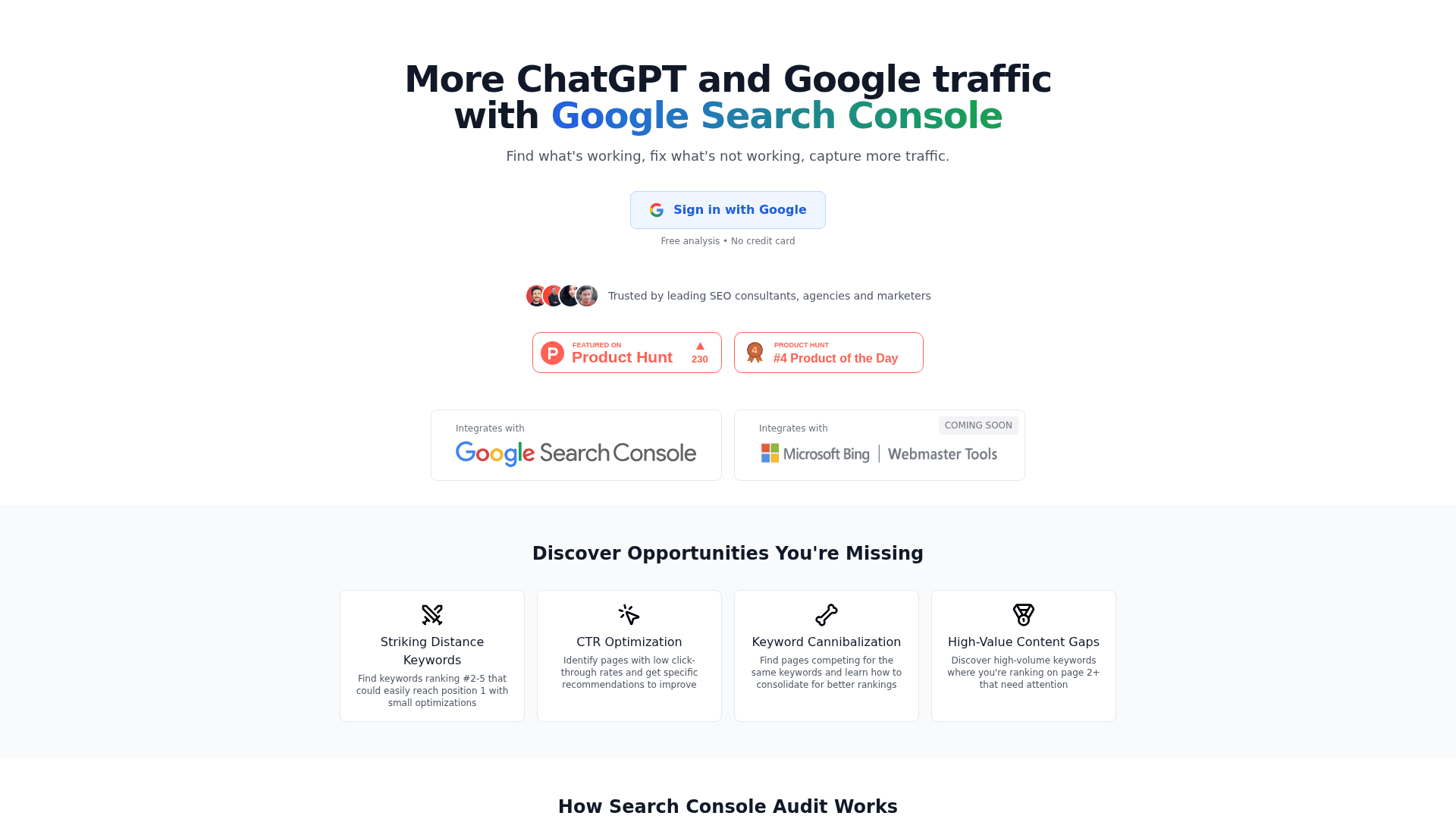 Search Console Audit - 1