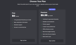 Solo Trip Planner - 3