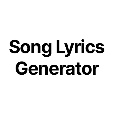 Song Lyrics Generator logo
