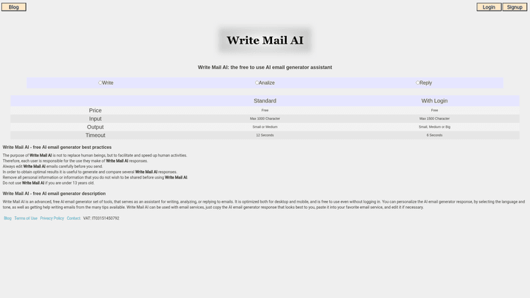 Write Mail AI - 1
