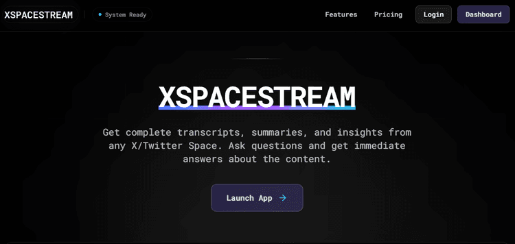 Xspacestream - 1