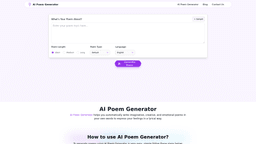 AI Poem Generator.io - 1