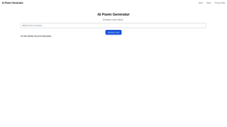 AI Poem Generator.org - 1
