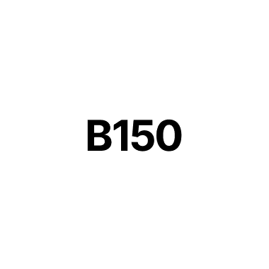 B150 logo