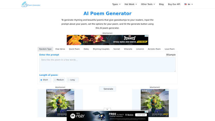 Poem Generator - 1