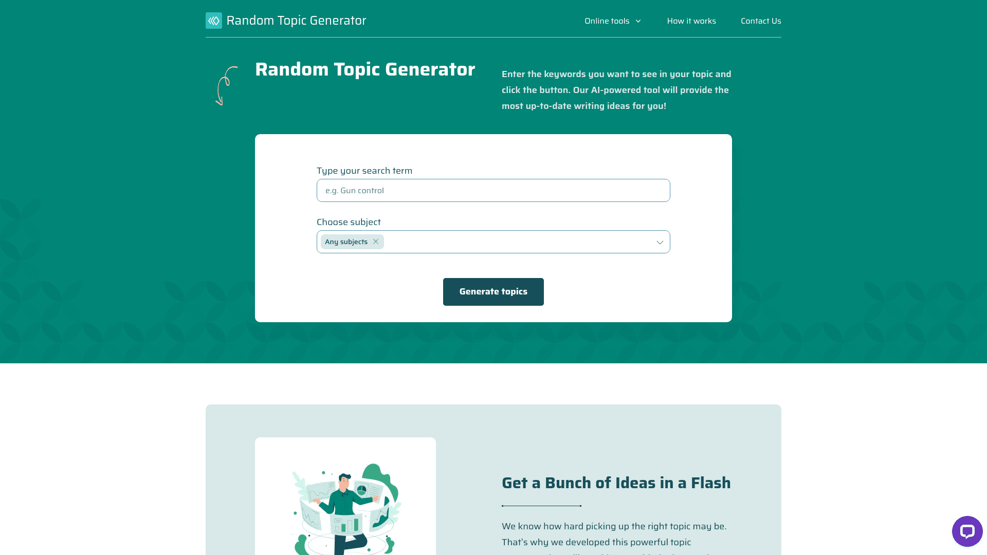 Random Topic Generator - 1