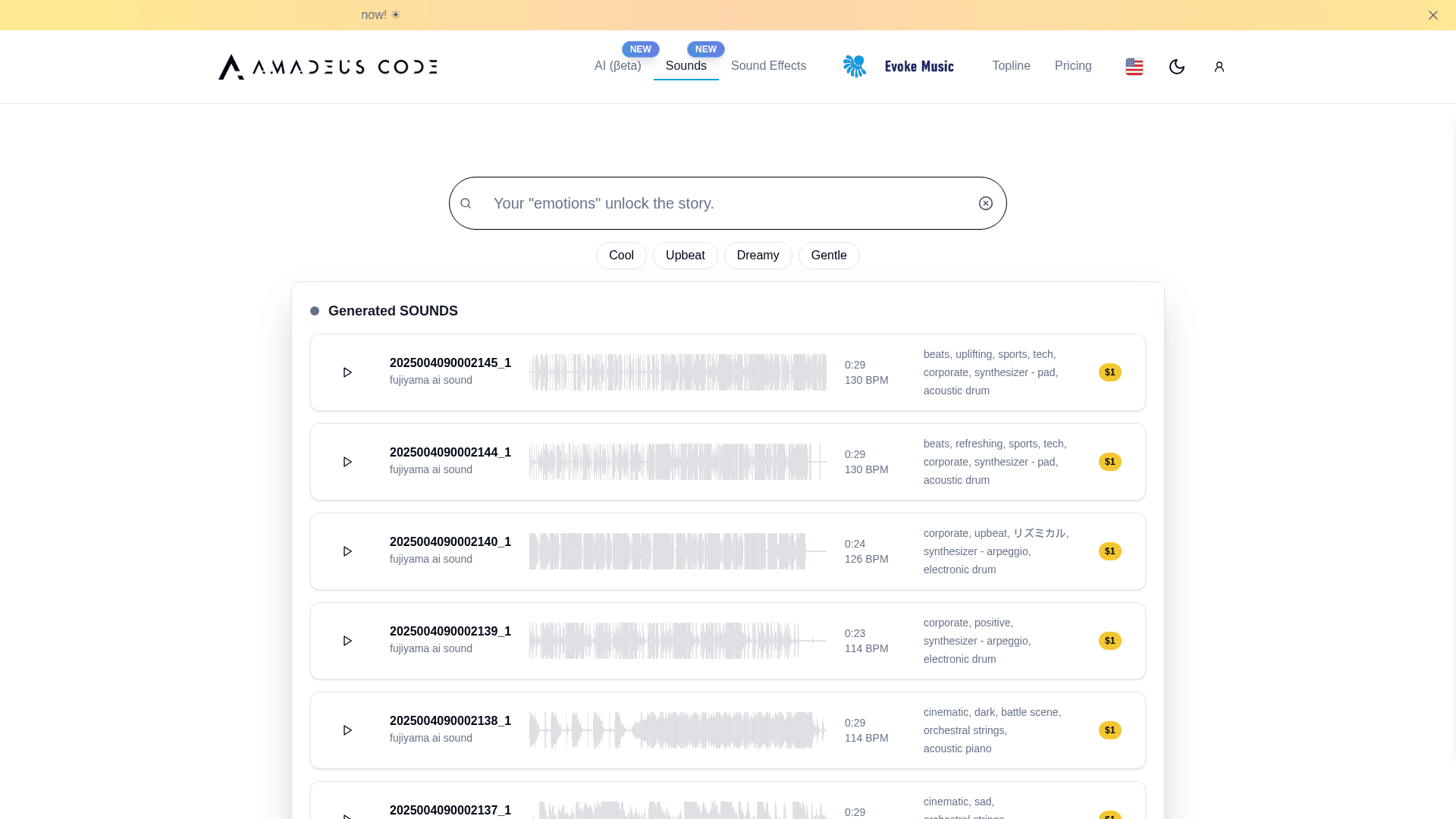 Evoke Music - 1