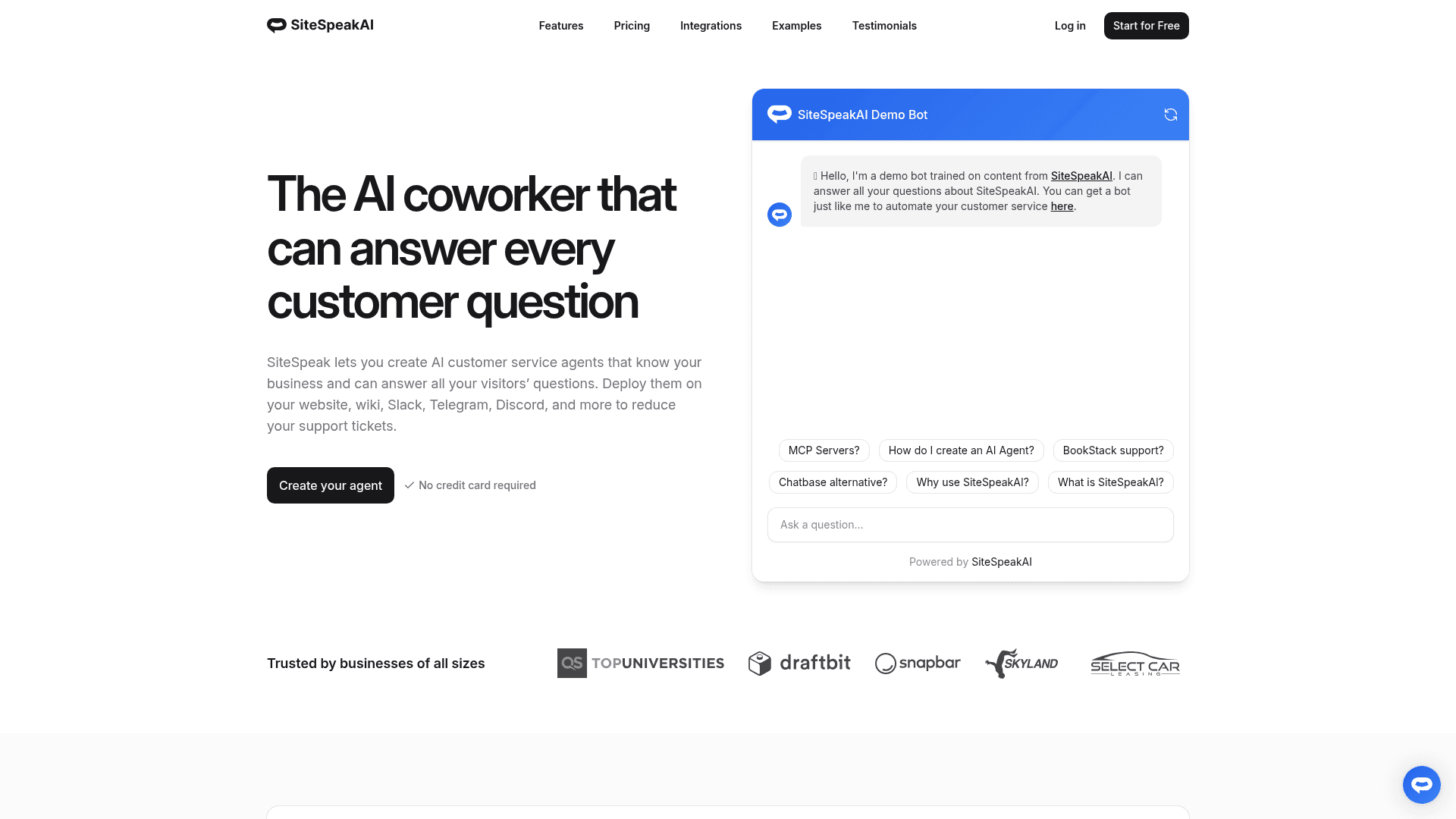 Sitespeakai - 1