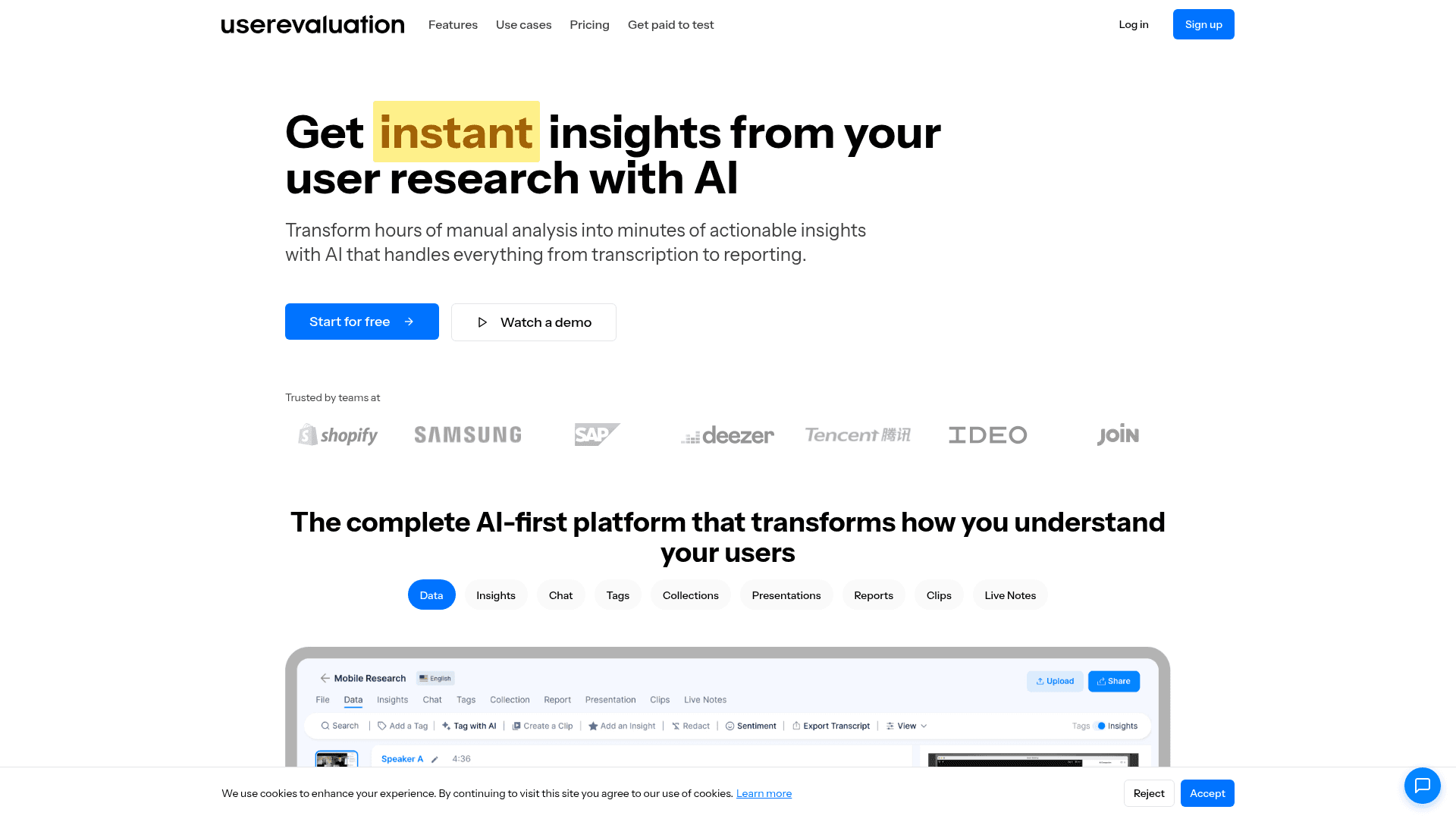 User Evaluation - 1
