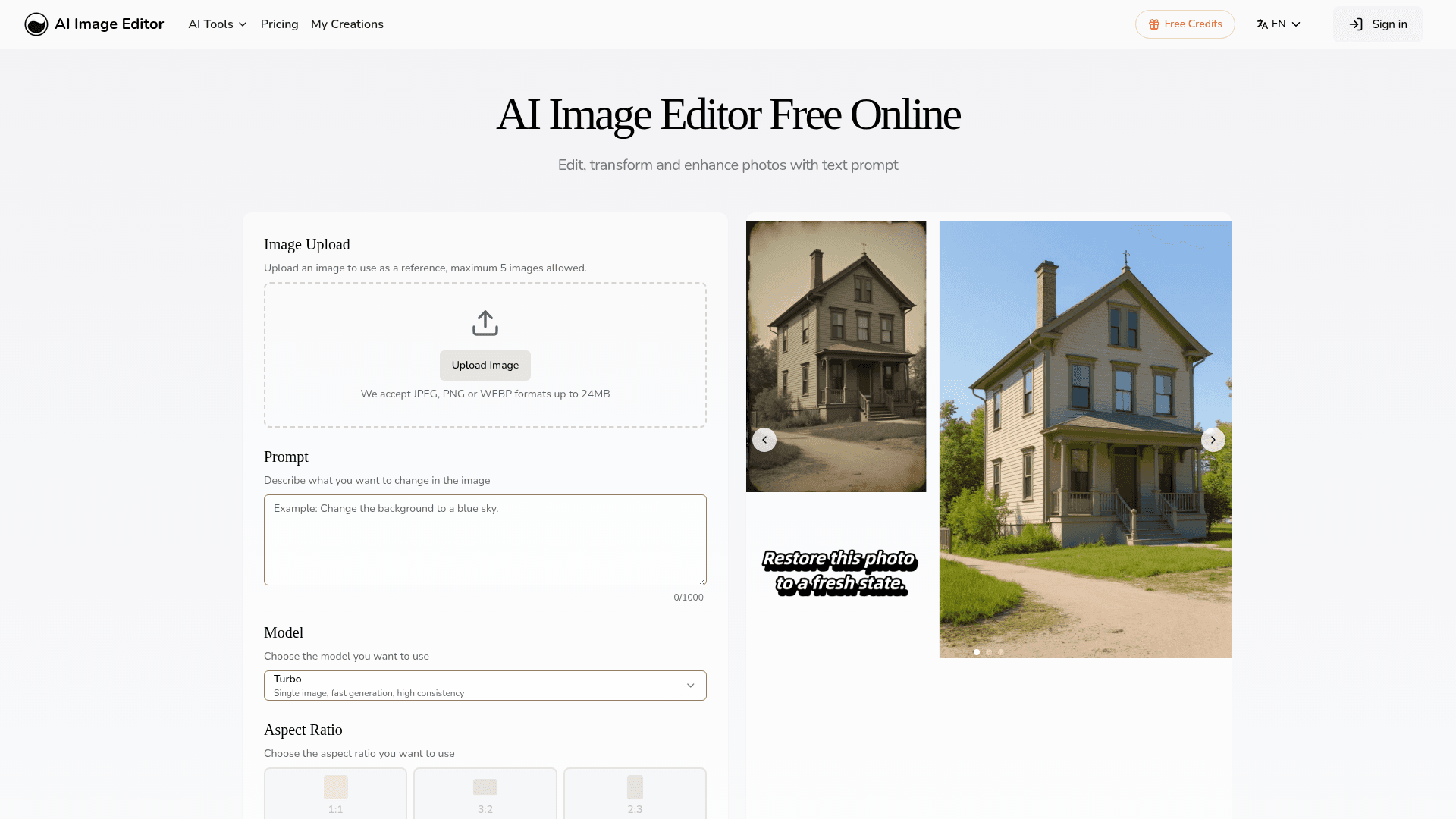 AI Image Editor - 1