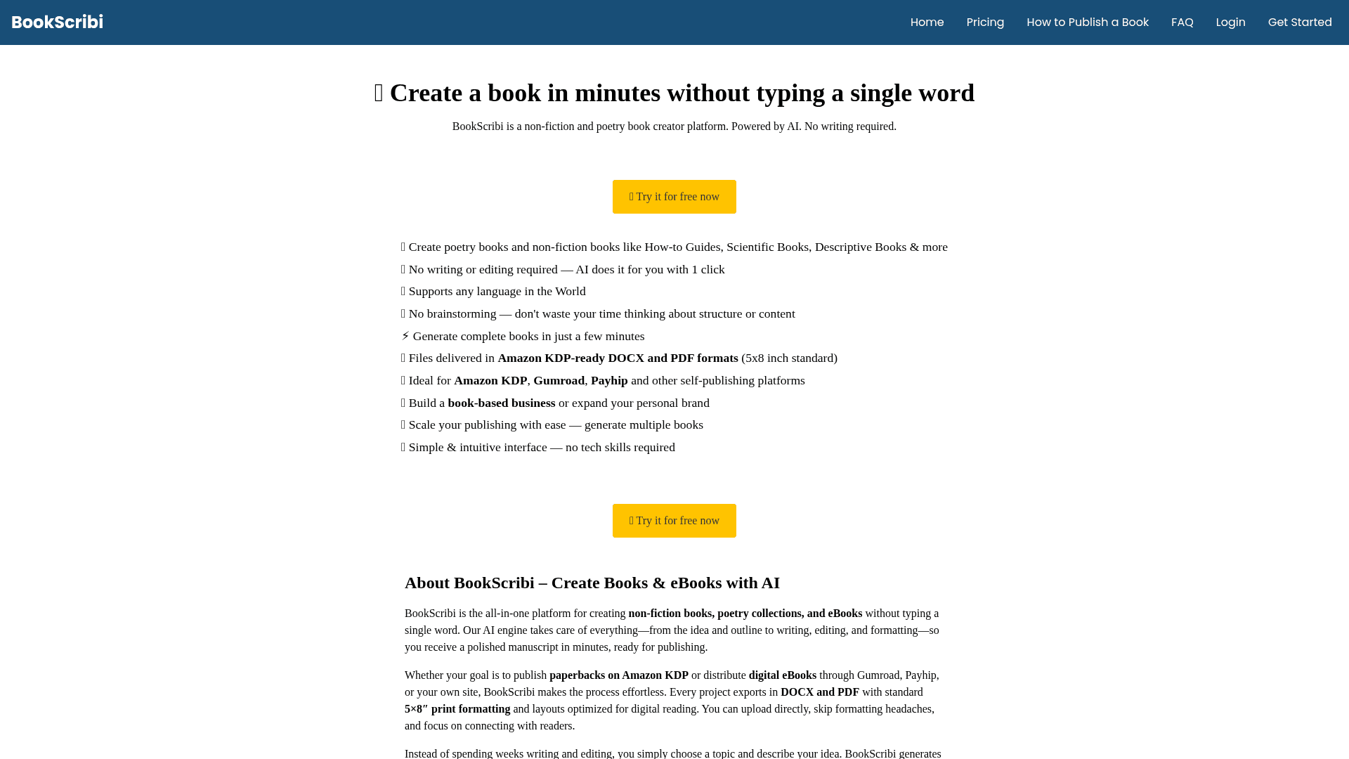 Bookscribi - 1