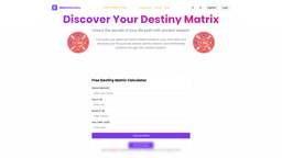 Matrix Destiny Chart - 1