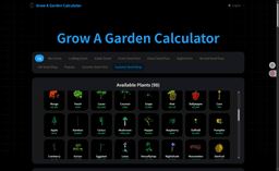 Growagarden Calculator - 1