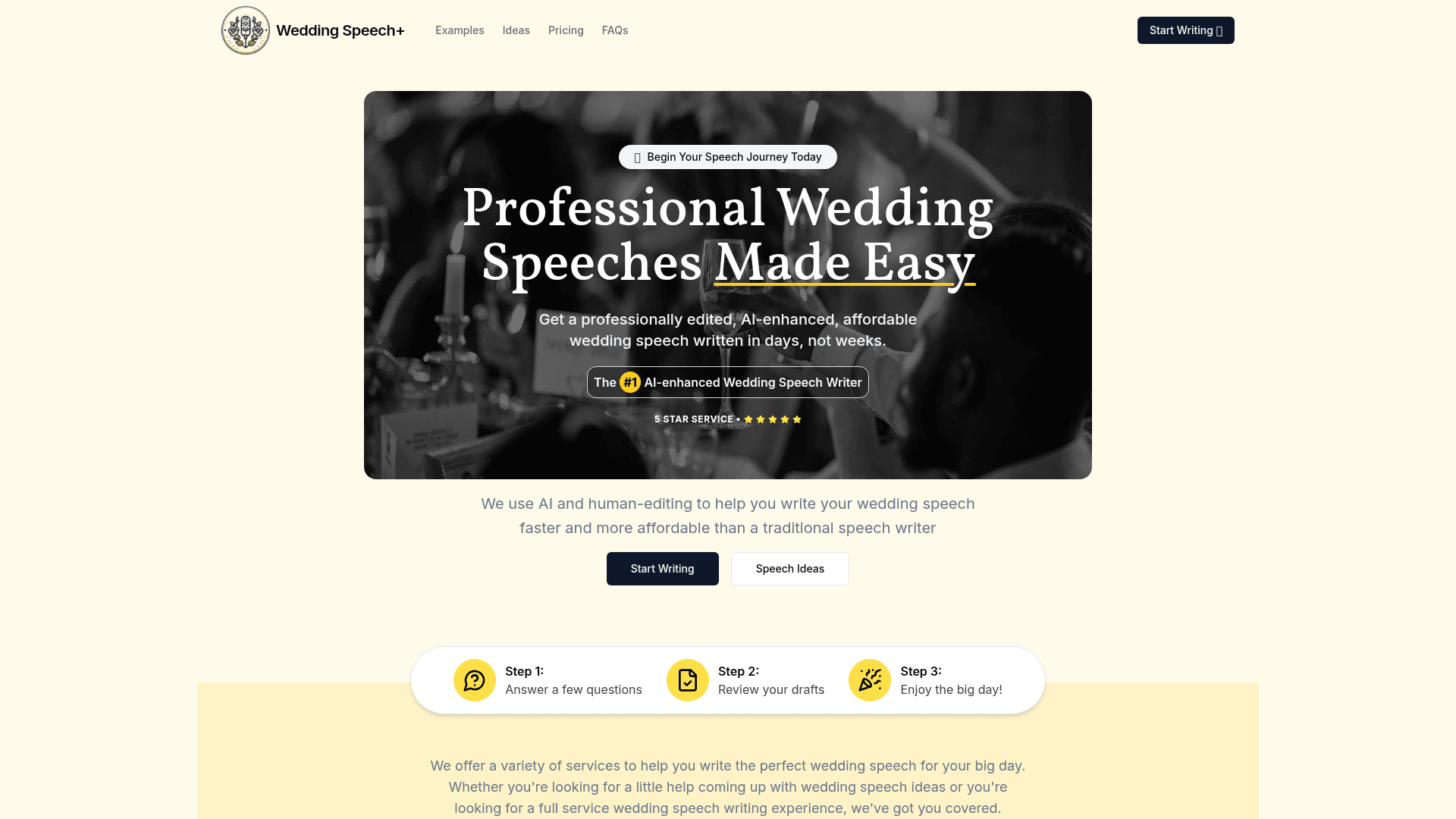 Wedding Speech - 1
