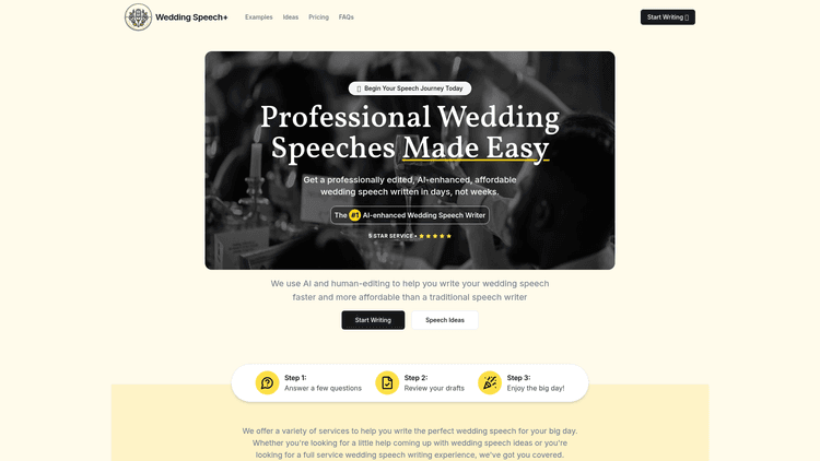 Wedding Speech - 1