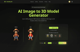 Modelfy 3d AI Image To 3d Model Generator - 1