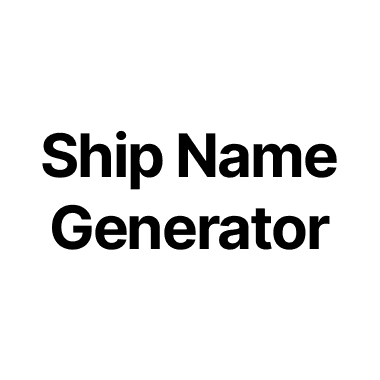 Ship Name Generator logo