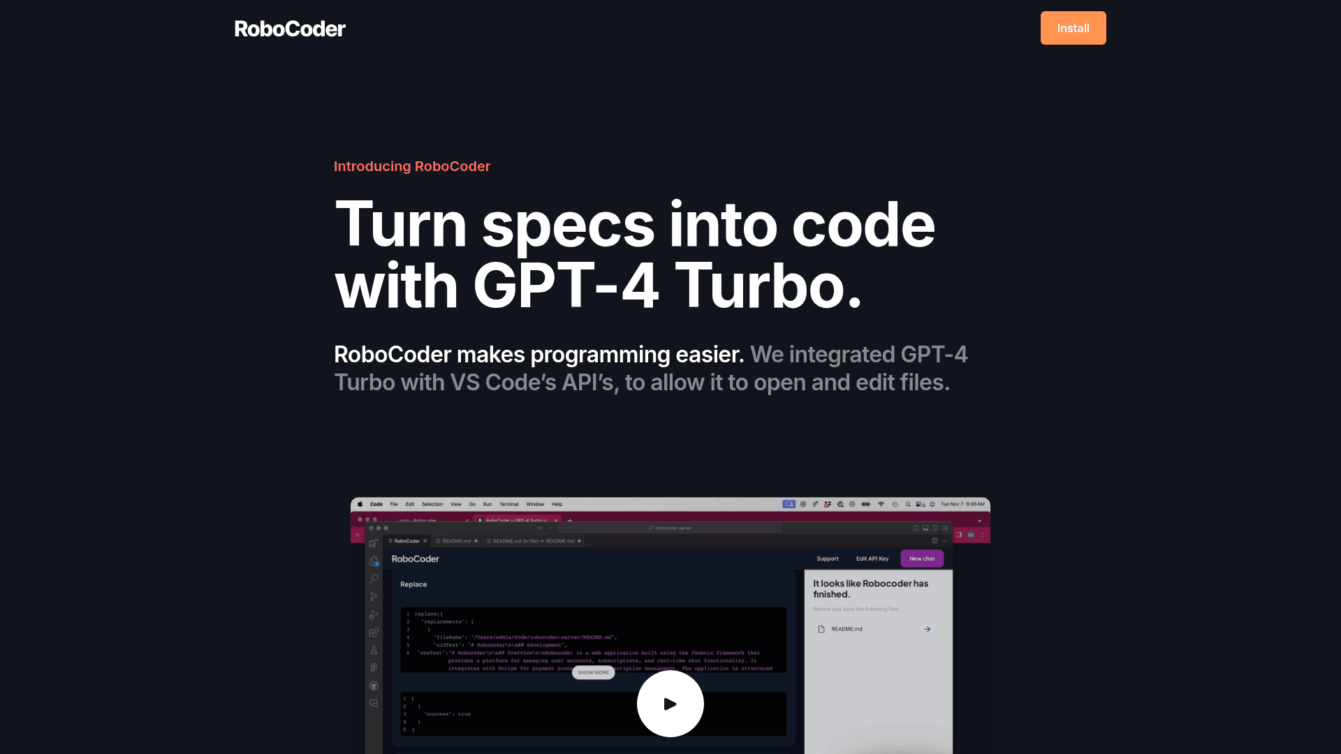 Robo Coder - 1