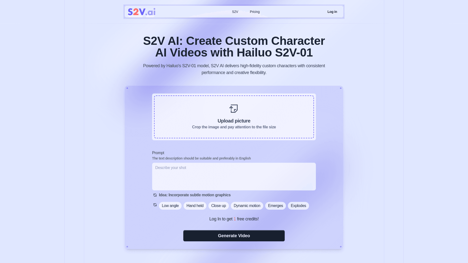 S2v AI - 1