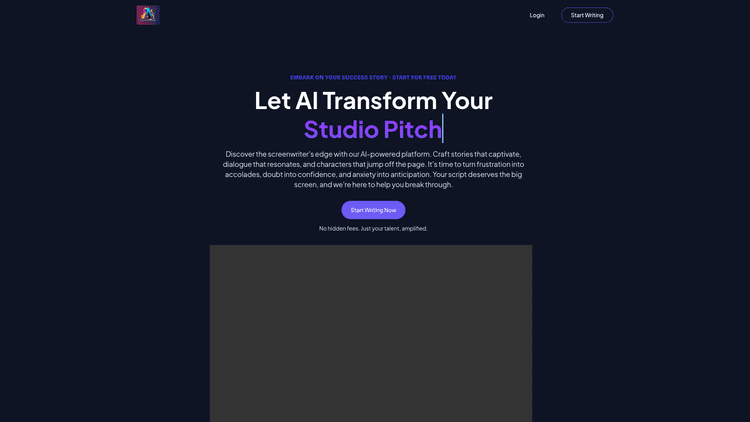 Screenwriting AI - 1
