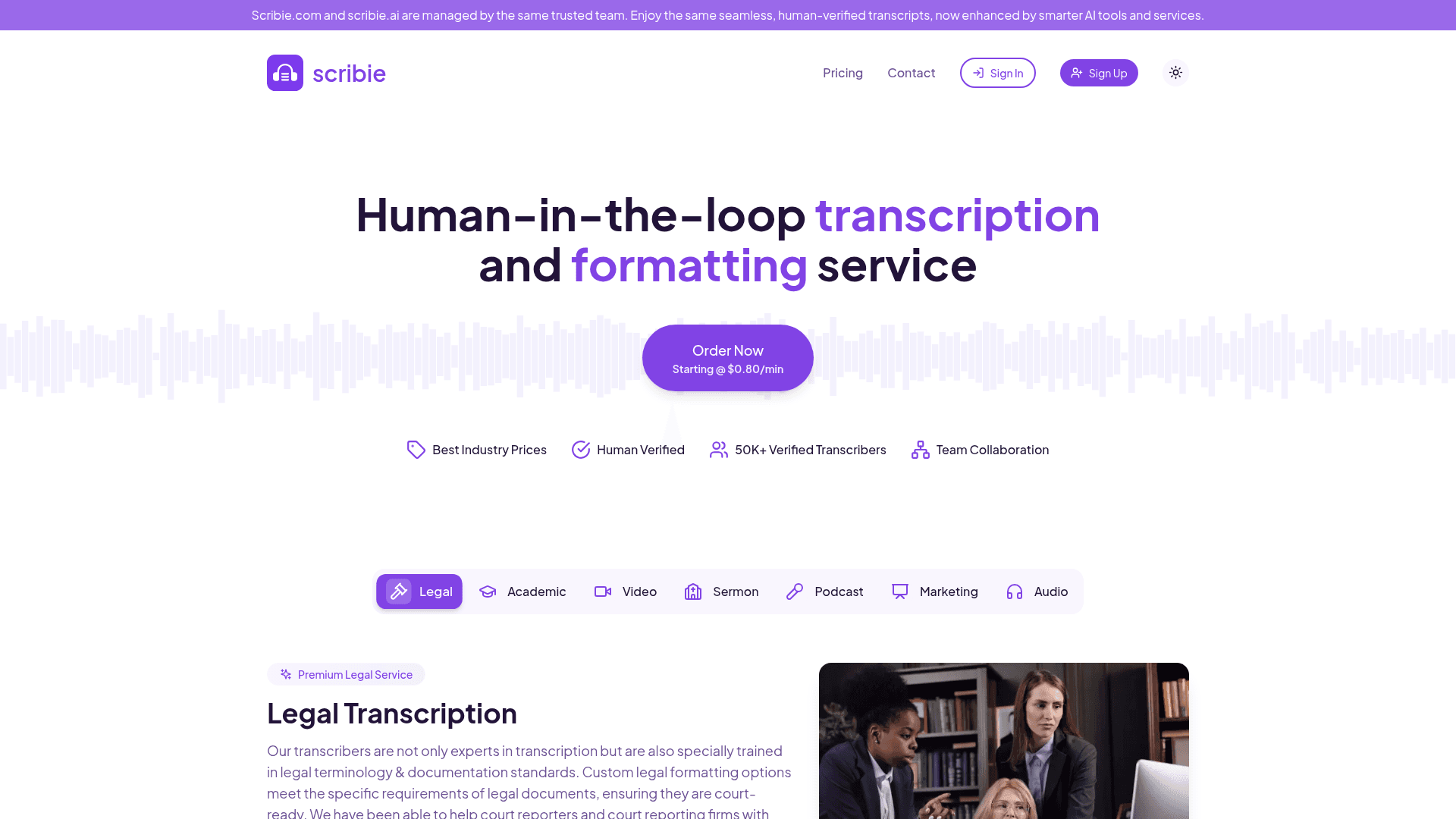 Scribie - 1