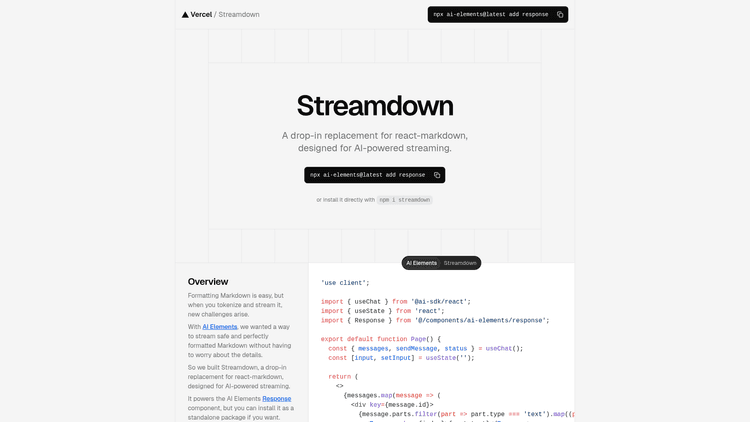 Streamdown - 1