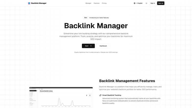 Backlink Manager - 1