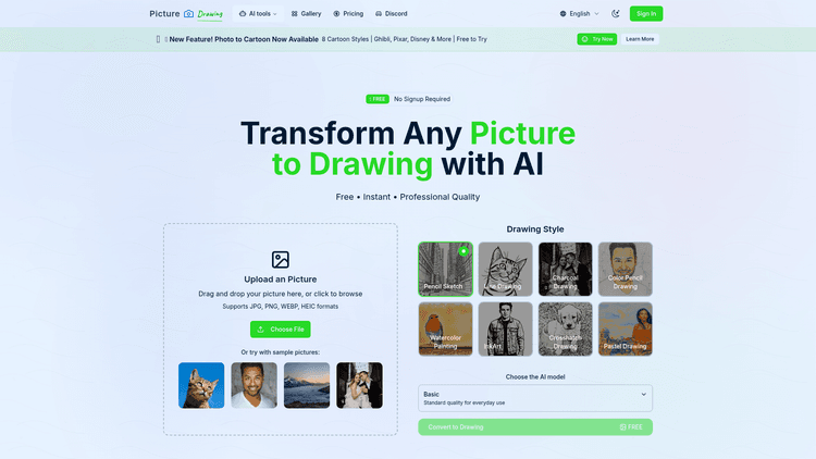 Picture To Drawing - 1