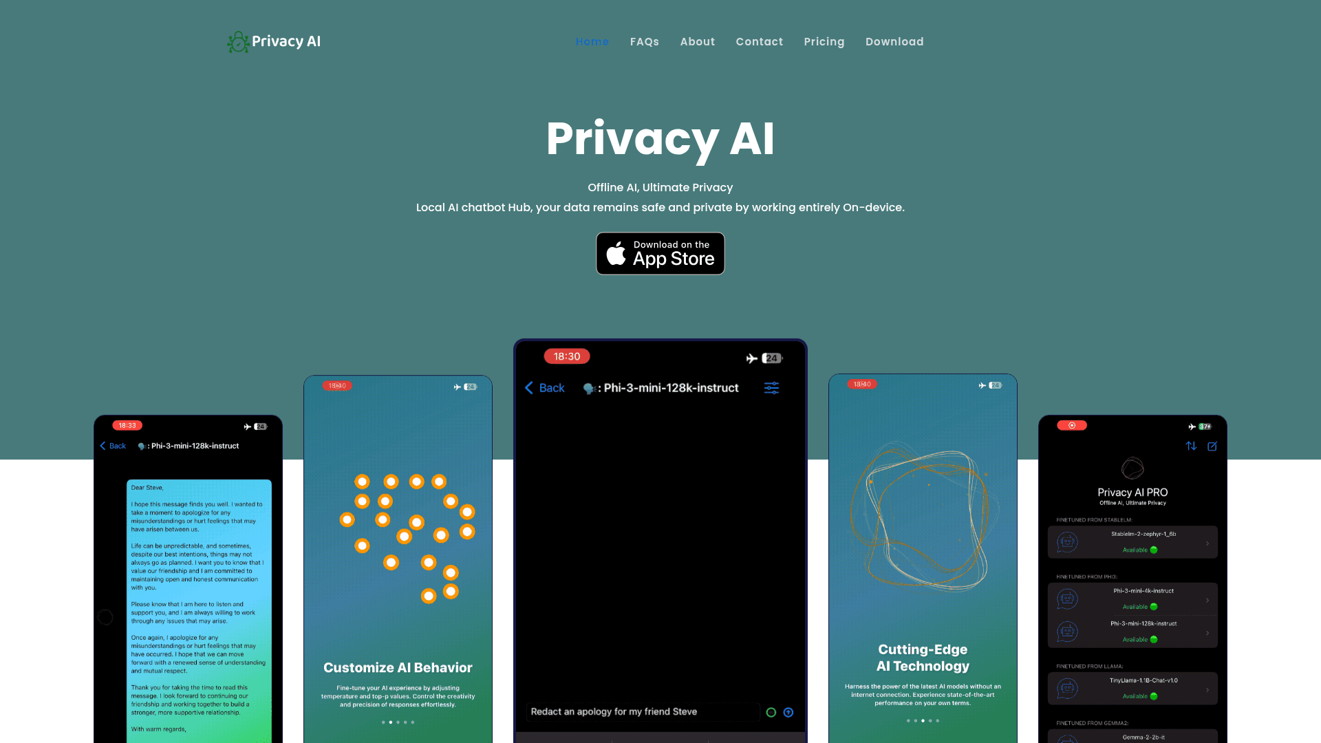 Privacy AI App - 1