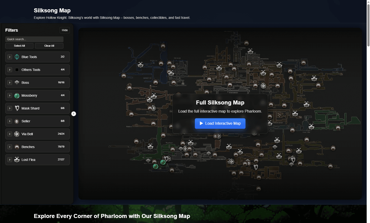 Silksong Map - 1