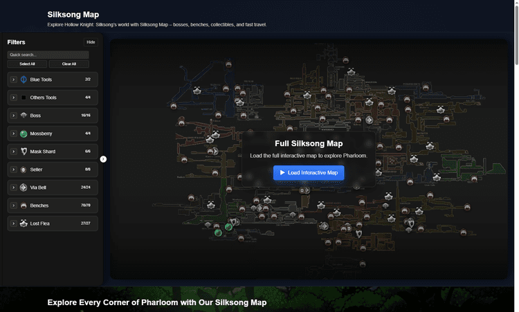 Silksong Map - 1