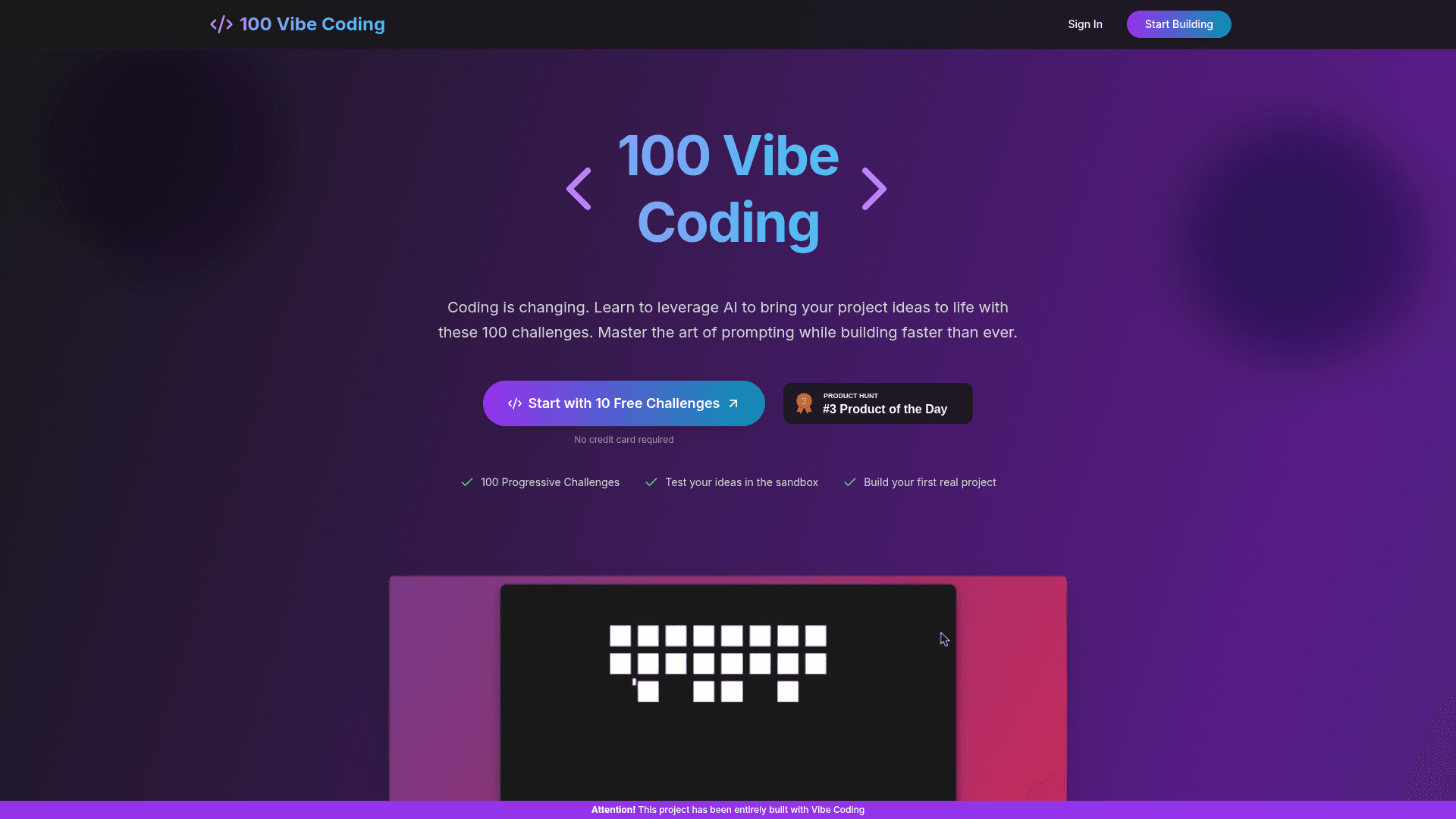 100 Vibe Coding - 1