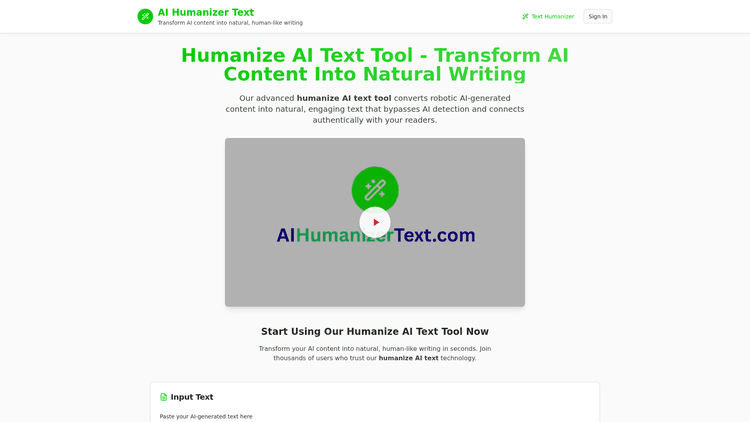 AI Humanizer Text - 1
