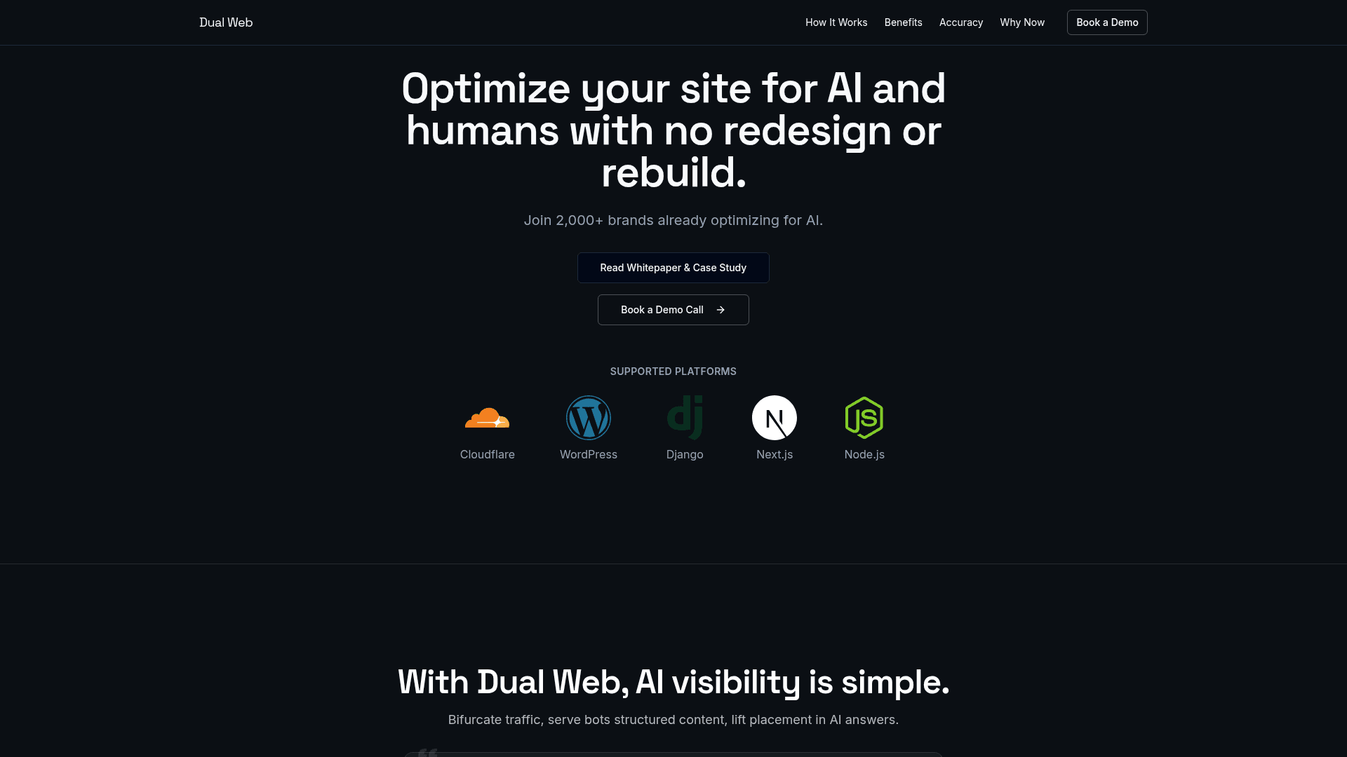 Dual Web - 1