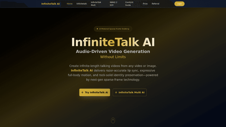 Infinitetalk AI - 1