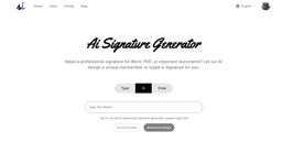 Signature Generator - 1