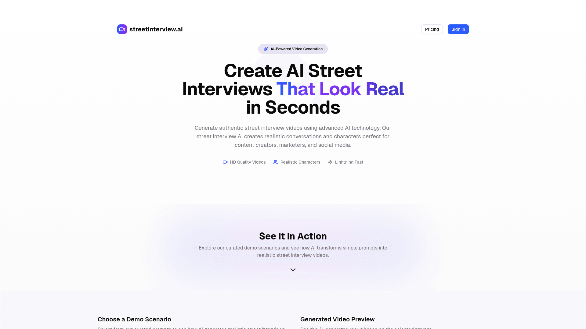 Street Interview AI - 1