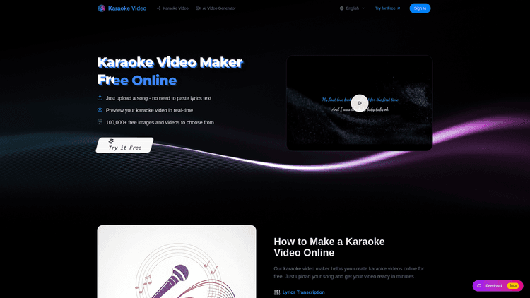 Karaoke Video - 1