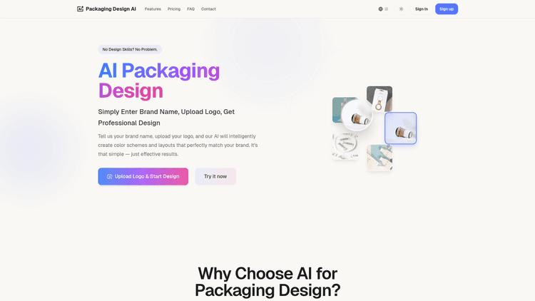 Packaging Design AI - 1