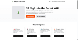 99 Nights In The Forest Wiki - 1