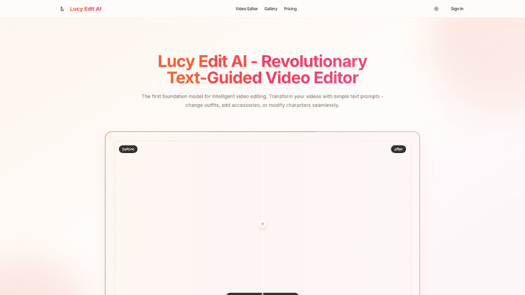 Lucy Edit AI - 1