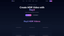 Ray 3 AI - 1