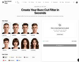 Buzz Cut AI Filter - 1
