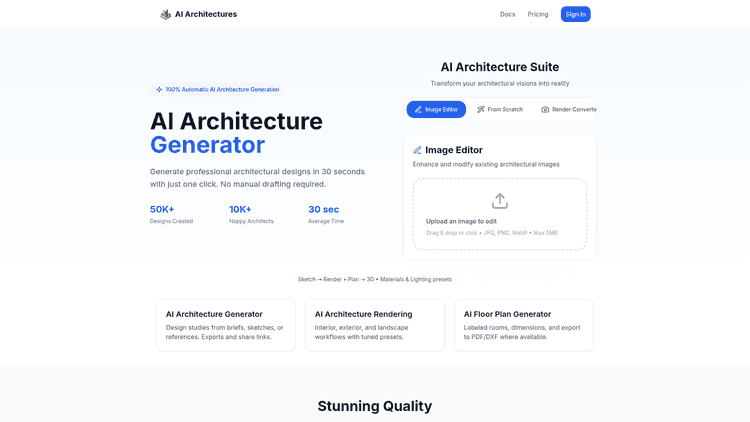 AI Architectures - 1