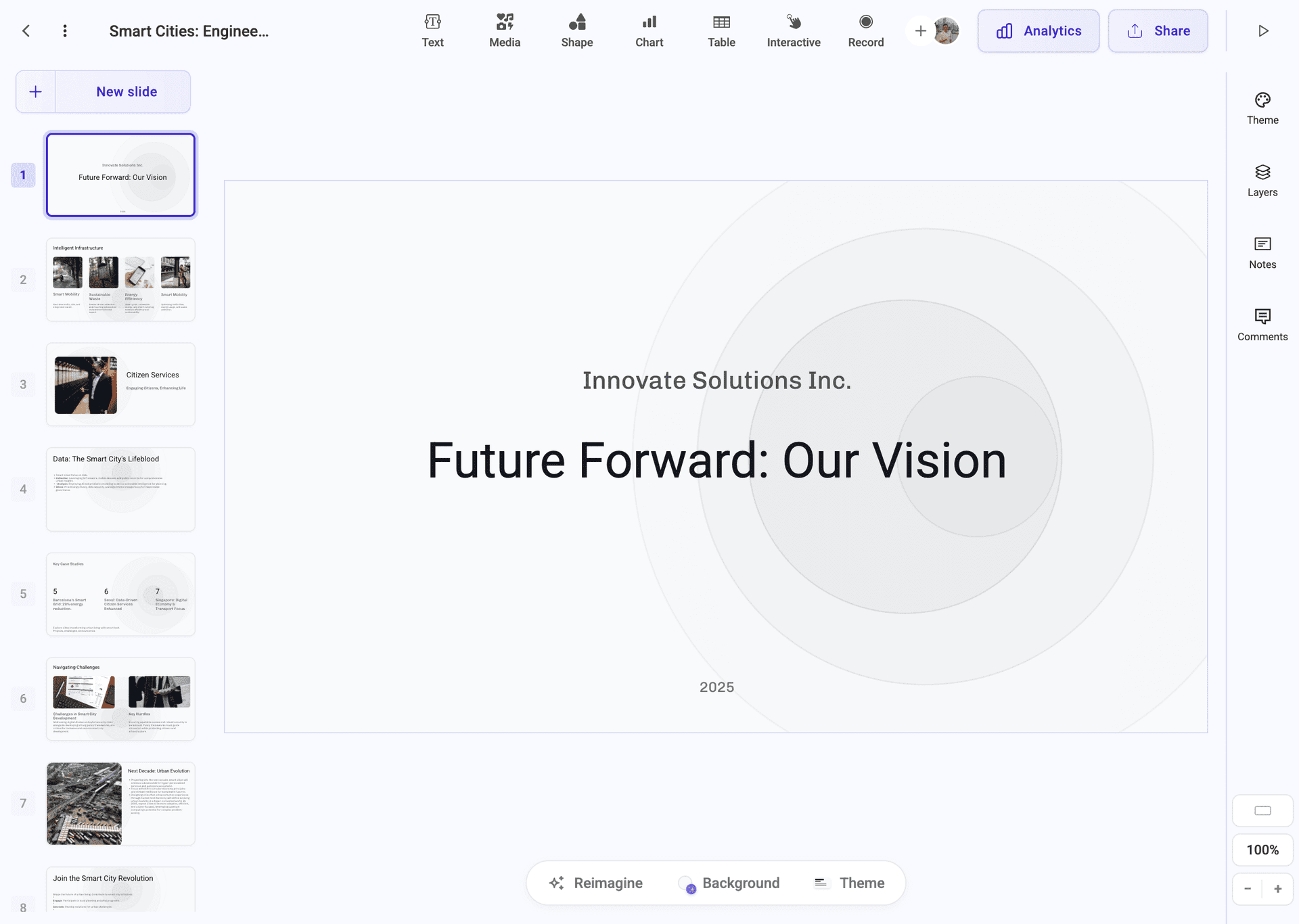Reflectmind Aipowered Presentation Visual Content Platform - 2
