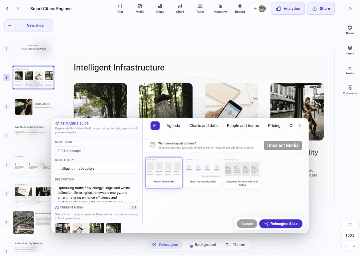 Reflectmind Aipowered Presentation Visual Content Platform - 3