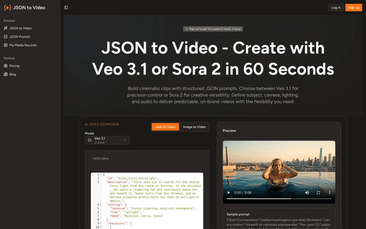 Json To Video - 1