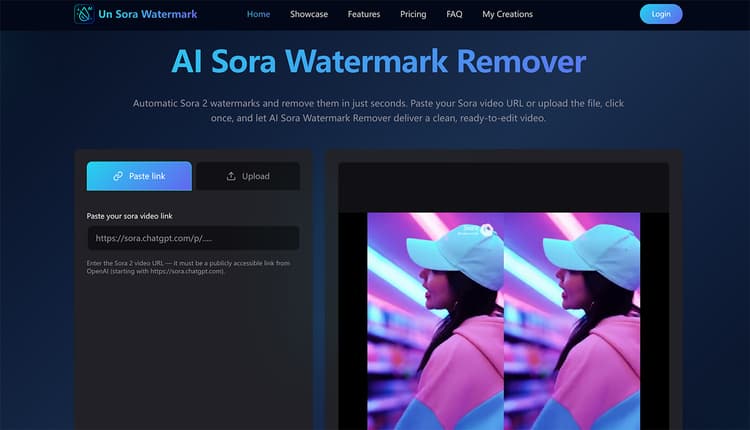 Sora Watermark Remover - 1